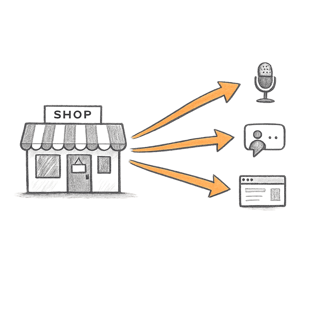 Your Offers, Distributed Across the Bitcoin Ecosystem